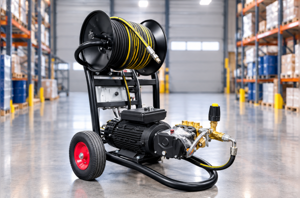 АВД Тритон AR RR 11/200 БП Ti 3 Kw на тележке катушка электро теплозащиты