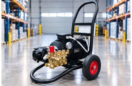 АВД Тритон H 21/200 TS T 7.5 Kw на тележке с электро теплозащиты