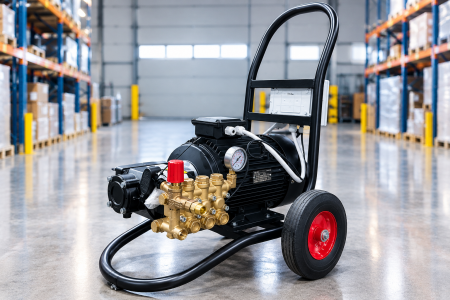 АВД Тритон H 21/200 TS T 7.5 Kw на тележке с электро теплозащиты