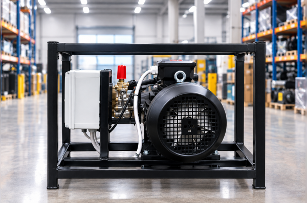 АВД Тритон М ТММ 15/200 TS 5.5 KW (Никель)  на раме с электрики теплозащиты