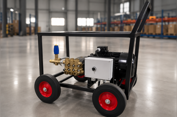 АВД Тритон Mazzoni 50/150 Nicolini 11 KW BY (на раме с колесами электрика с теплозащитой)
