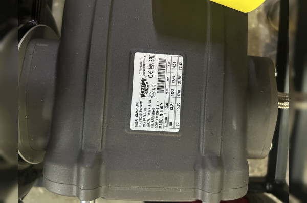 АВД Тритон Mazzoni 50/150 Nicolini 11 KW BY (на раме с колесами электрика с теплозащитой)