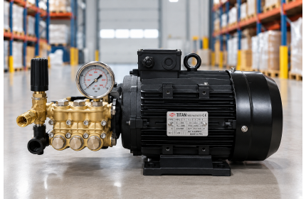 АВД Тритон T 12.18 BP Ti 4 kW с манометром без электрики