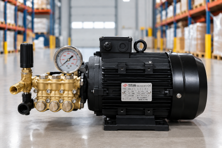 АВД Тритон T 12.18 BP Ti 4 kW с манометром без электрики