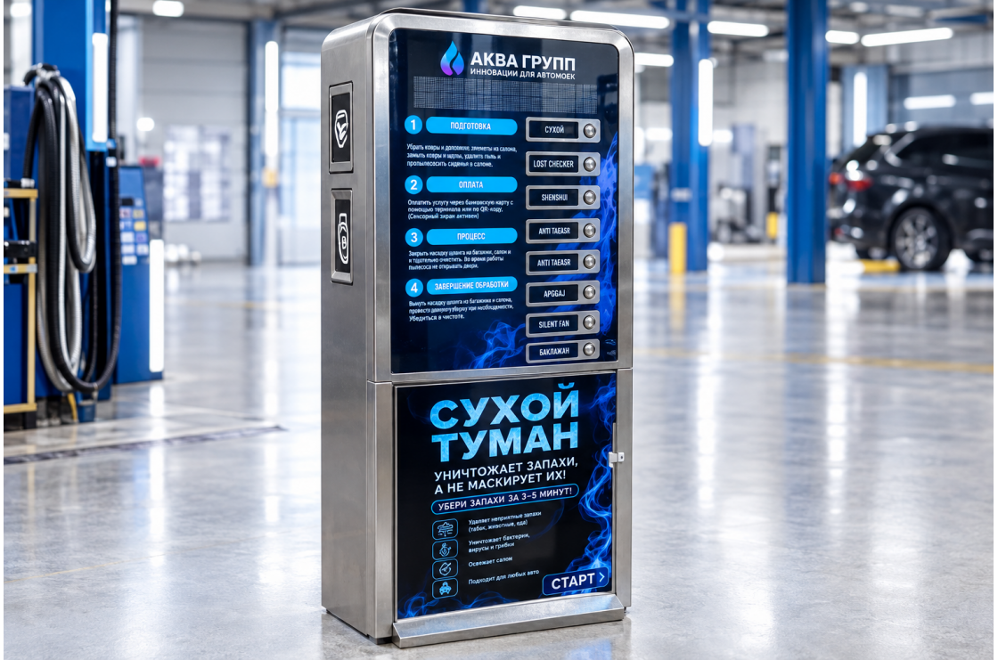 Сухой туман самообслуживания - 8 Ароматов