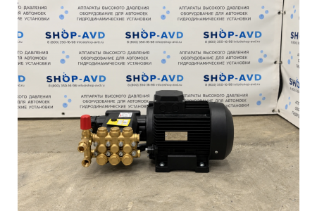 АВД Моноблок Hawk NMT 15/200 RUS 5.5 кВт (Total Stop, двигатель Уралэлектро)
