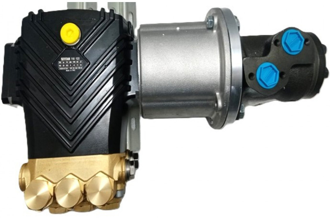 Моноблок АВД с гидроприводом TITAN FAB1525R (15 л/мин, 200 бар, 5,5 кВт, гидромотор M+S)