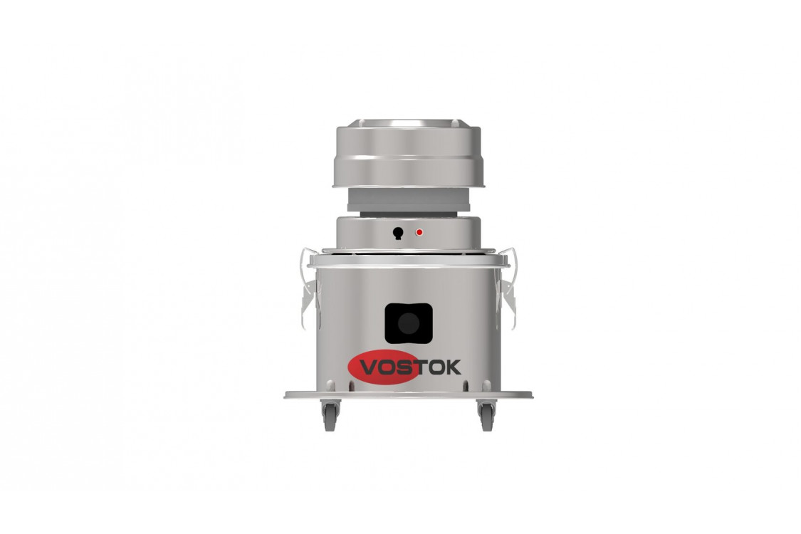 Промышленный пылесос с HEPA-фильтром VOSTOK PCN-10R (25 л, 1,2 кВт)