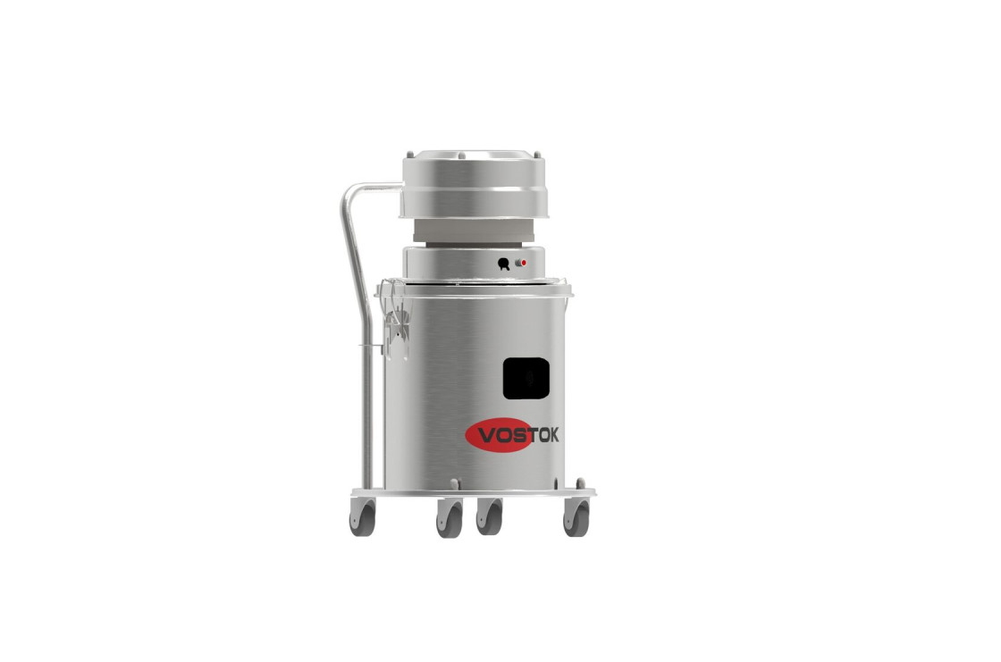 Промышленный пылесос с HEPA-фильтром VOSTOK PCN-20R (40 л, 1,2 кВт)