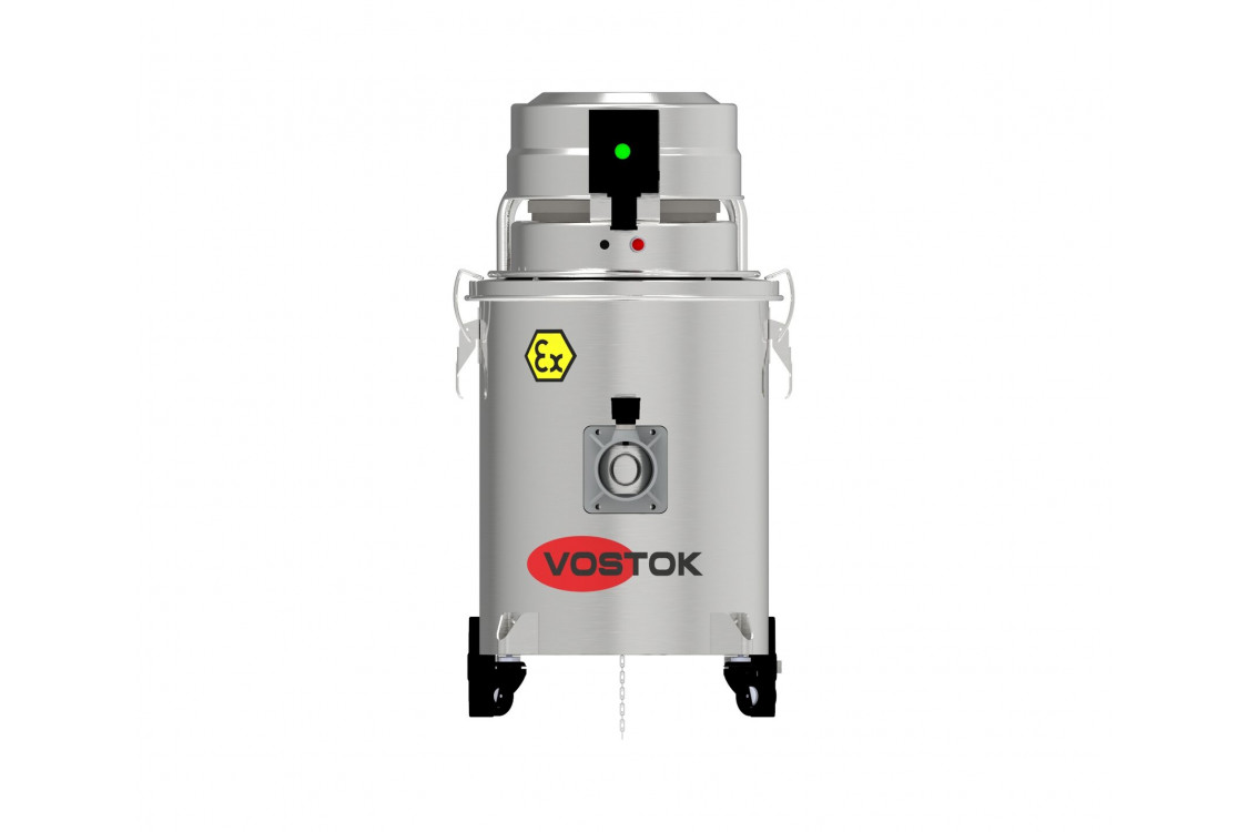 Взрывобезопасный промышленный пылесос VOSTOK PYWEX-S-MINI (45 л, 1,2 кВт)