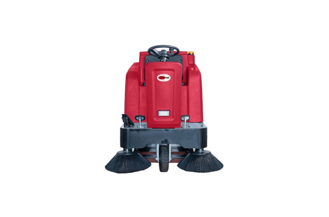 Аккумуляторная подметальная машина с сиденьем VOSTOK SW1250 (1250 мм, 7500 м²/ч)
