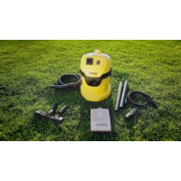 Видео обзор очистки пола на кухне Керхер WD 3 P